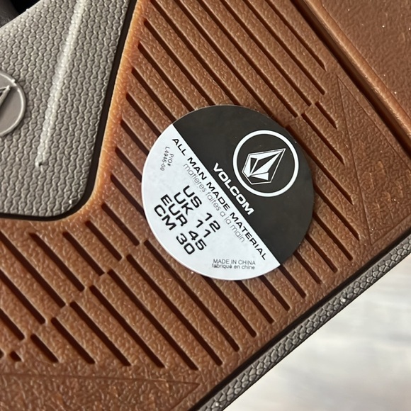 VOLCOM V.CO DRAFT SPORT SANDALS - KHAKI SIZE 12 🕶️ - Picture 11 of 11